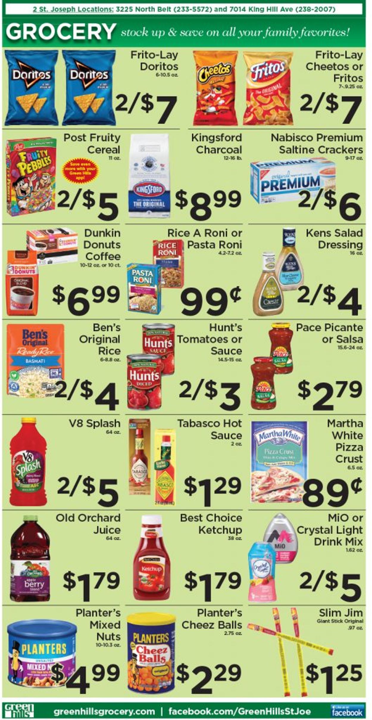Catalogue Green Hills Grocery from 03/16/2022