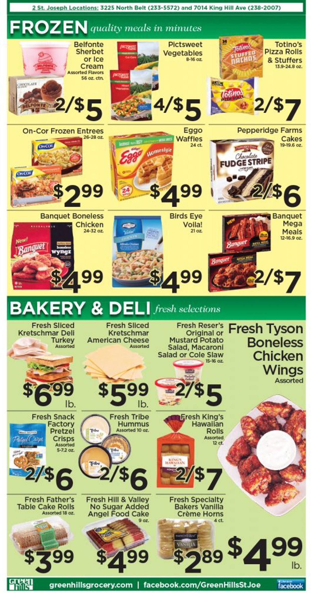 Catalogue Green Hills Grocery from 03/23/2022