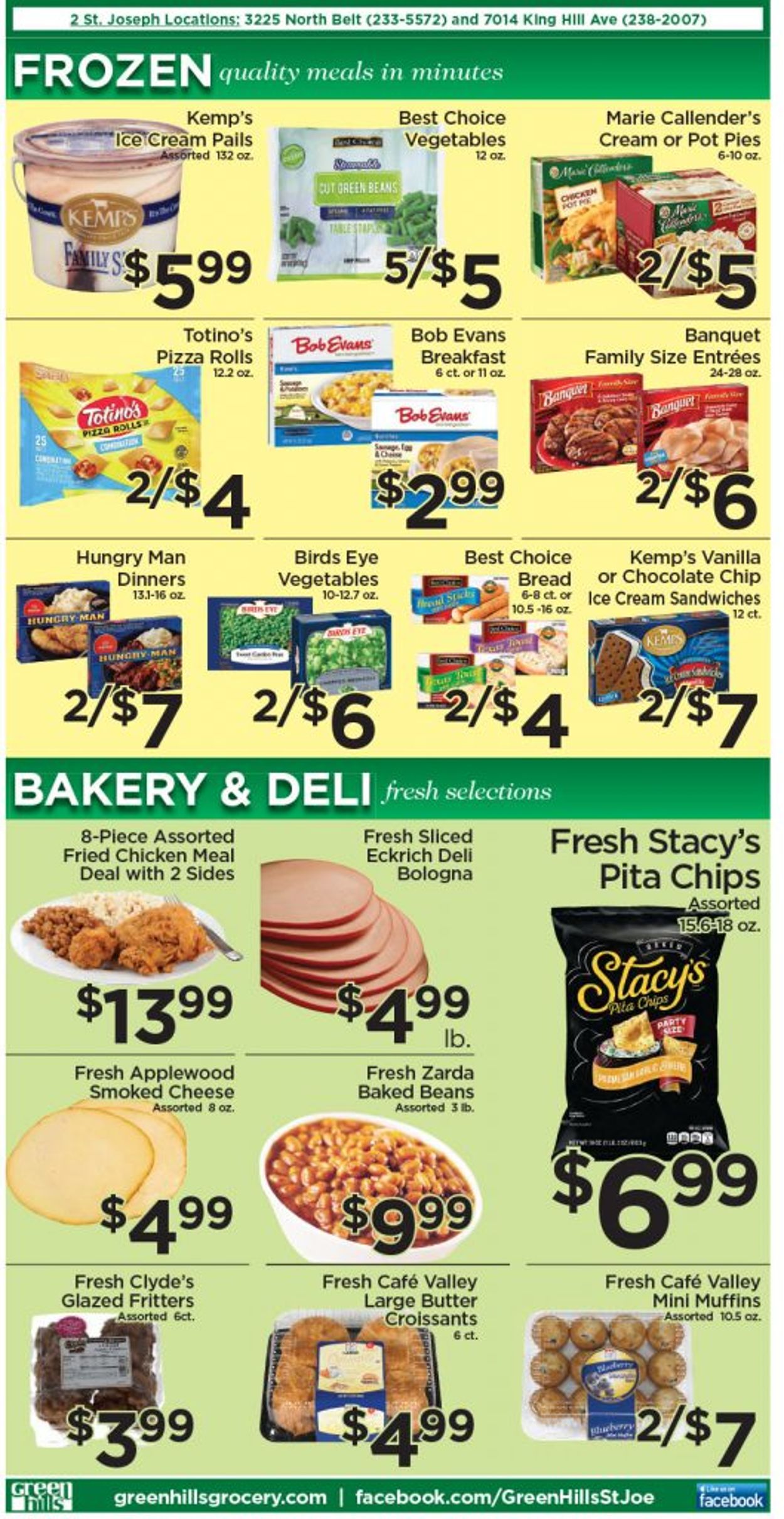 Catalogue Green Hills Grocery from 03/30/2022