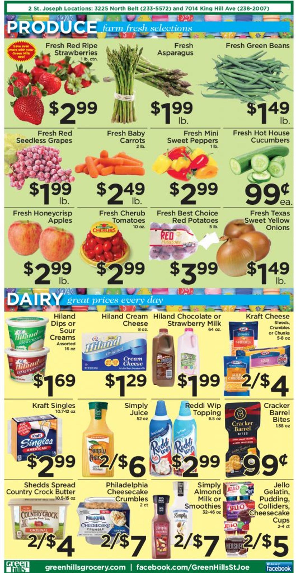 Catalogue Green Hills Grocery from 04/13/2022