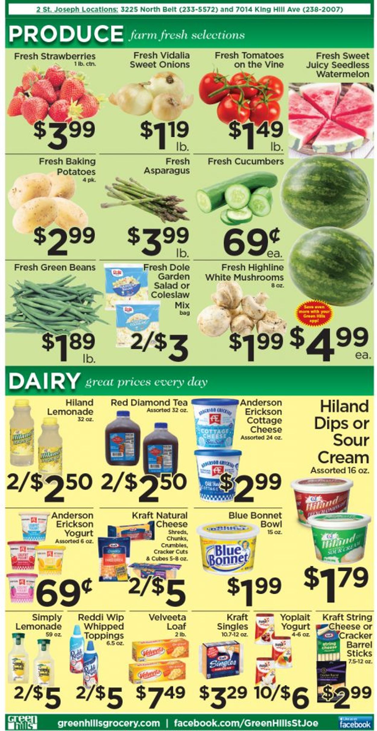 Catalogue Green Hills Grocery from 05/25/2022