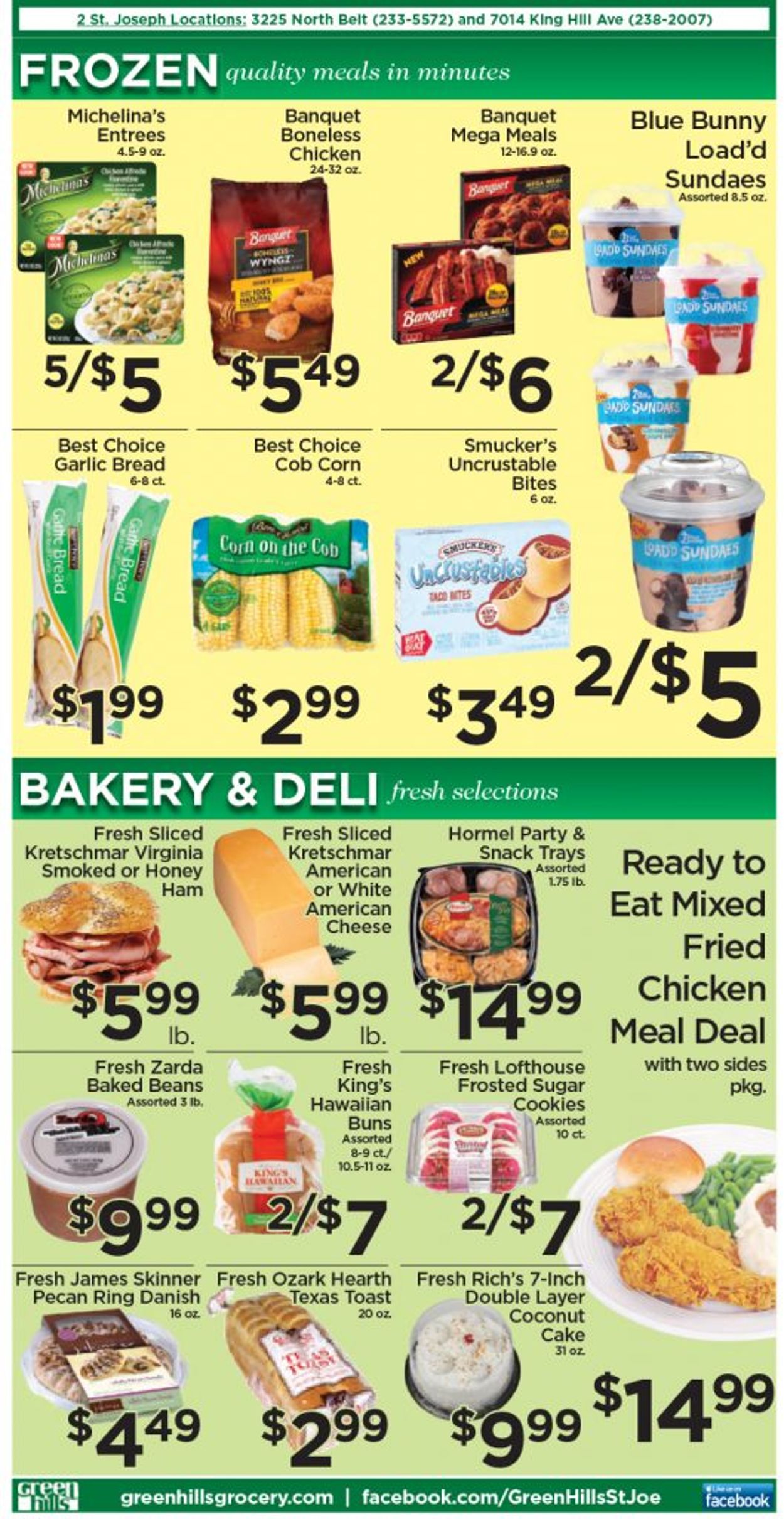 Catalogue Green Hills Grocery from 05/25/2022