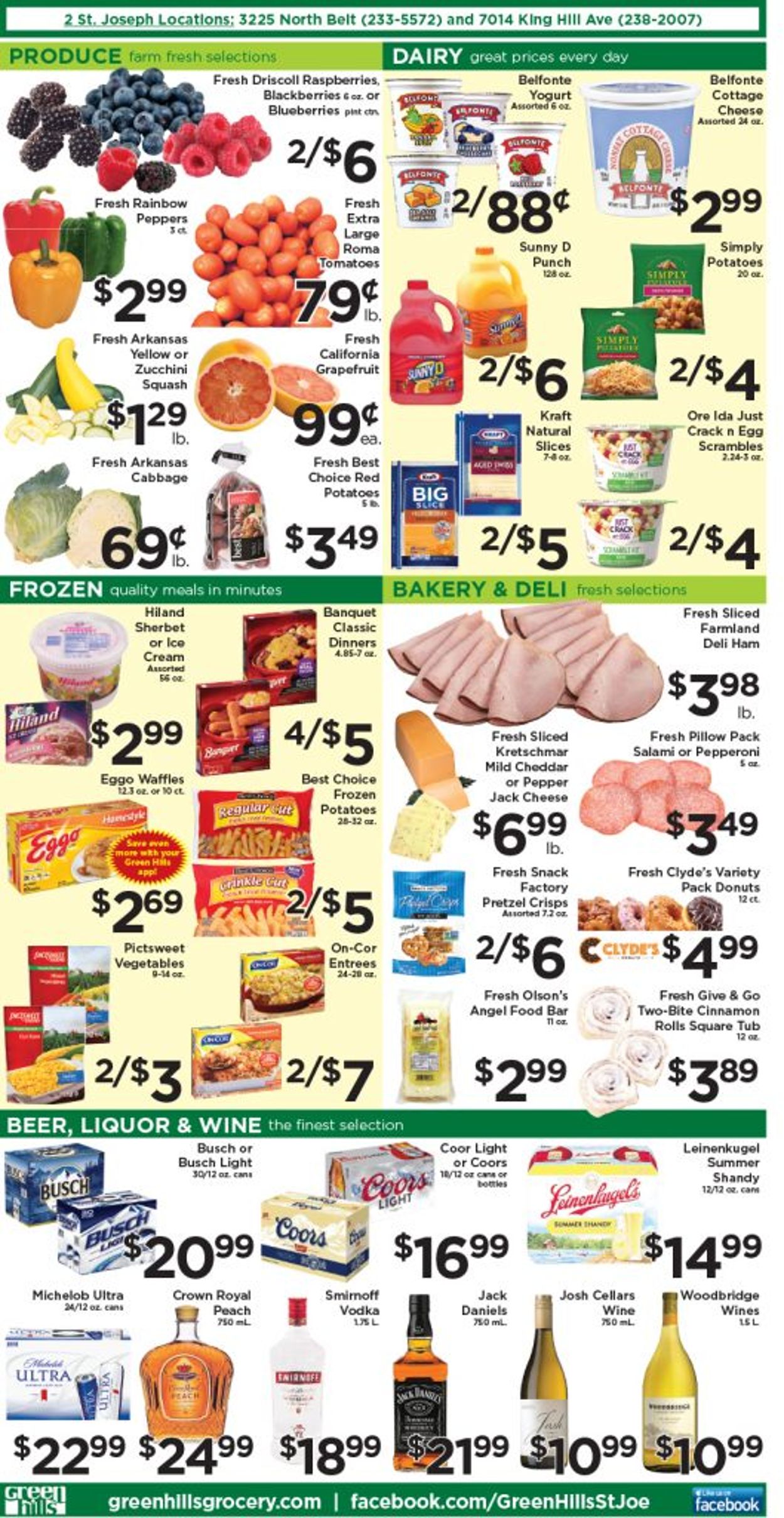 Catalogue Green Hills Grocery from 06/01/2022