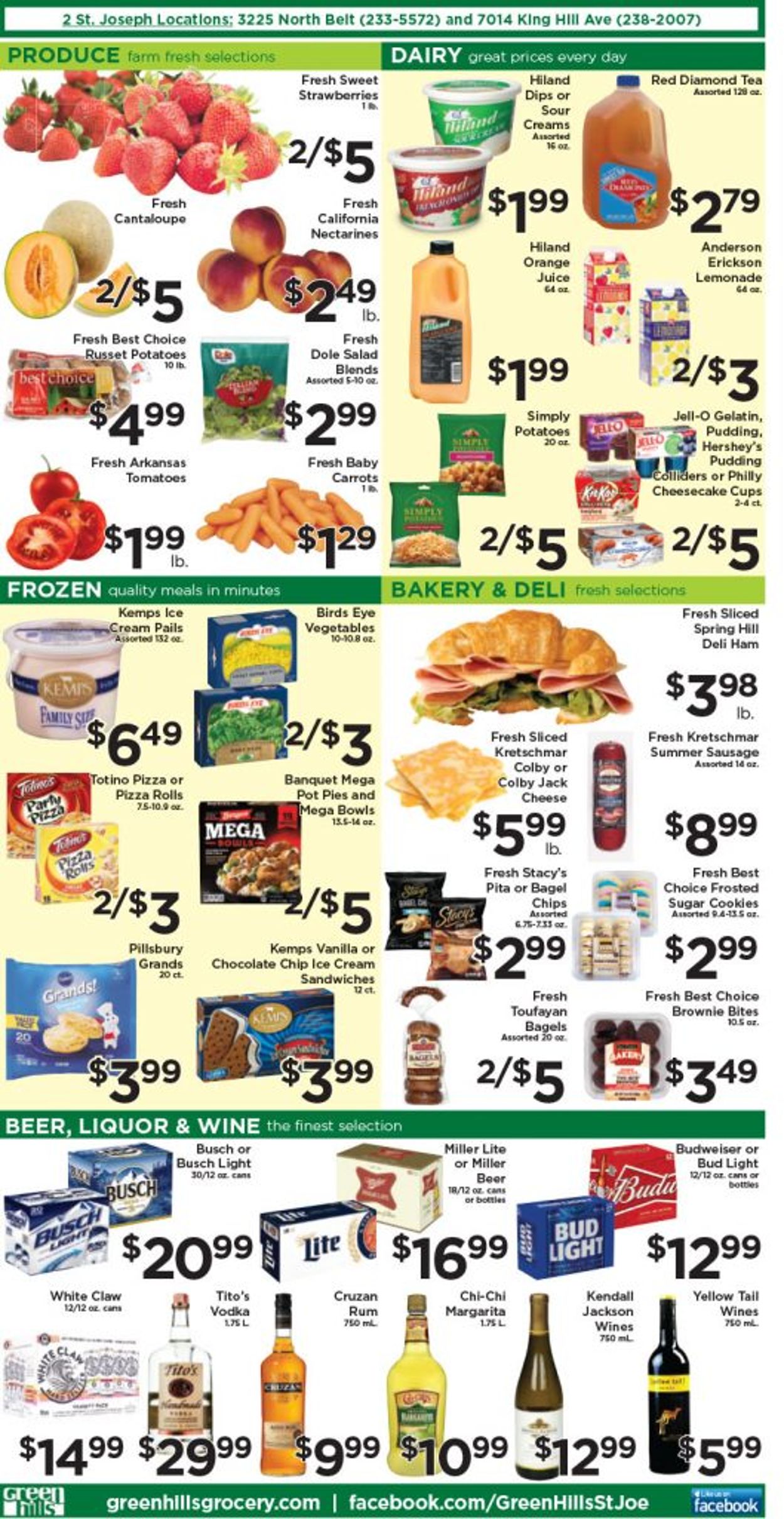 Catalogue Green Hills Grocery from 06/22/2022