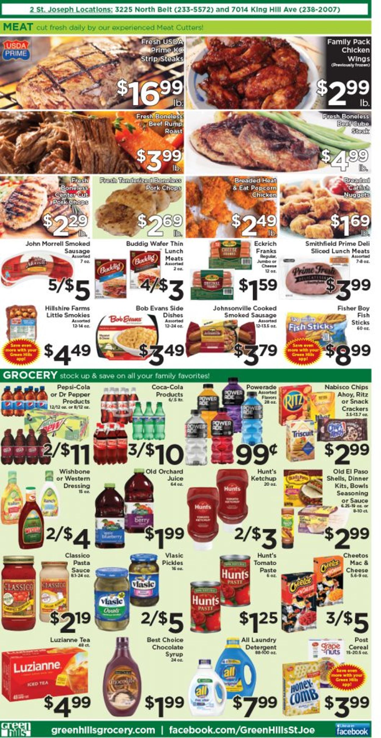 Catalogue Green Hills Grocery from 07/27/2022