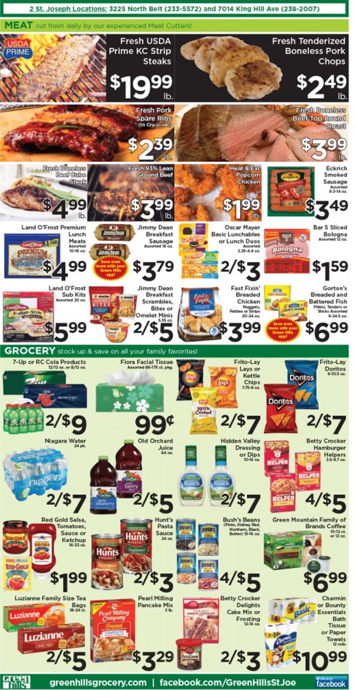 Catalogue Green Hills Grocery from 08/03/2022