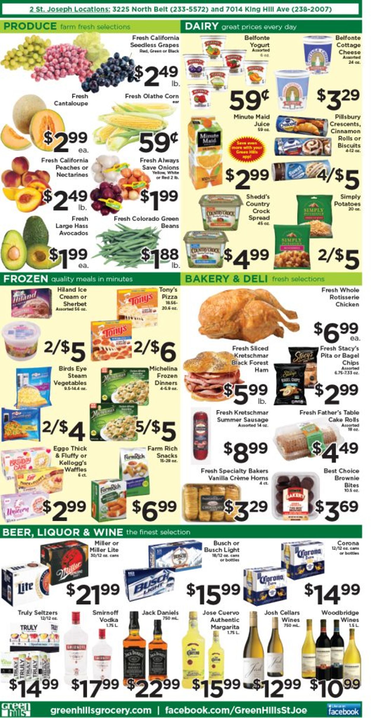 Catalogue Green Hills Grocery from 08/10/2022