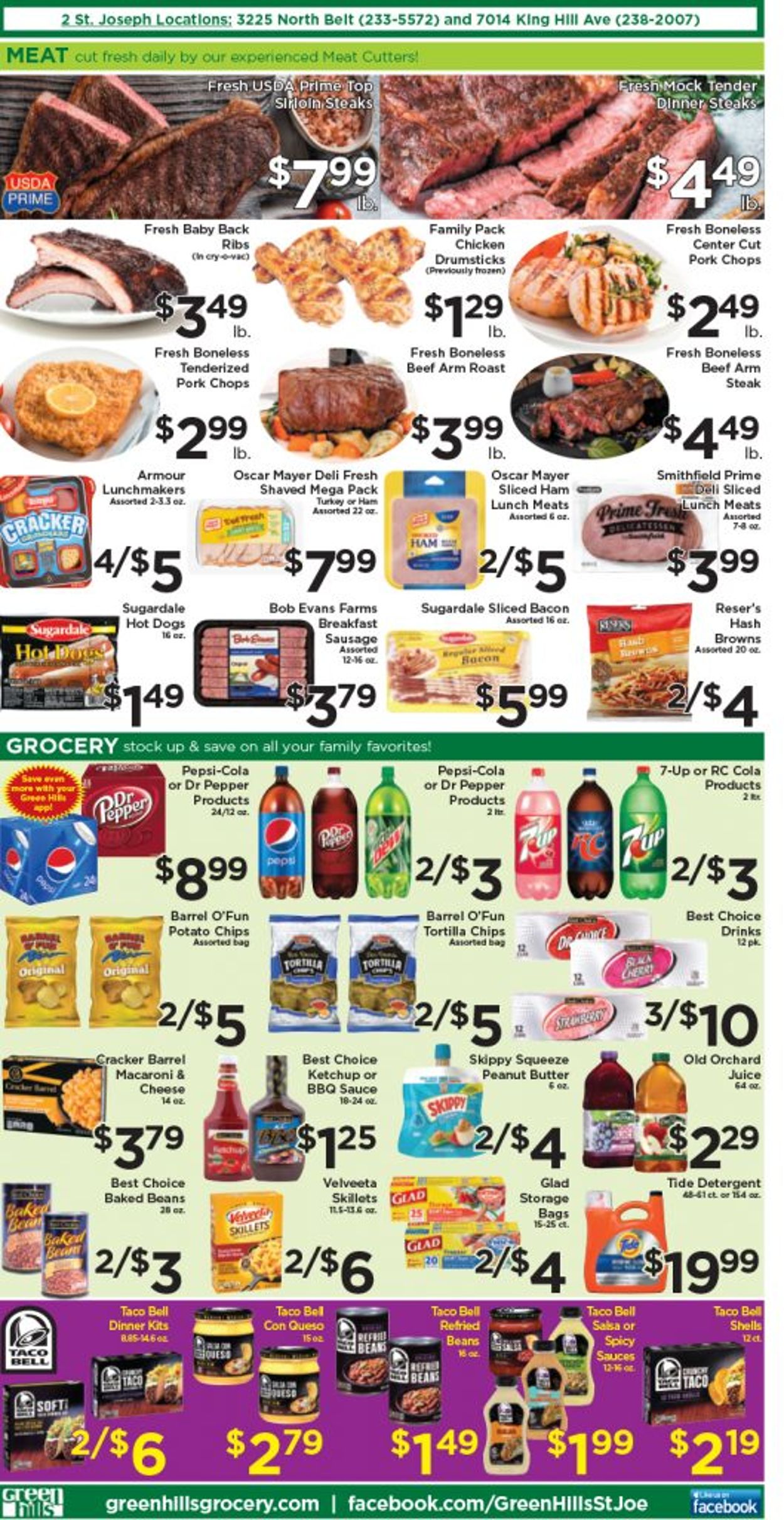 Catalogue Green Hills Grocery from 08/17/2022