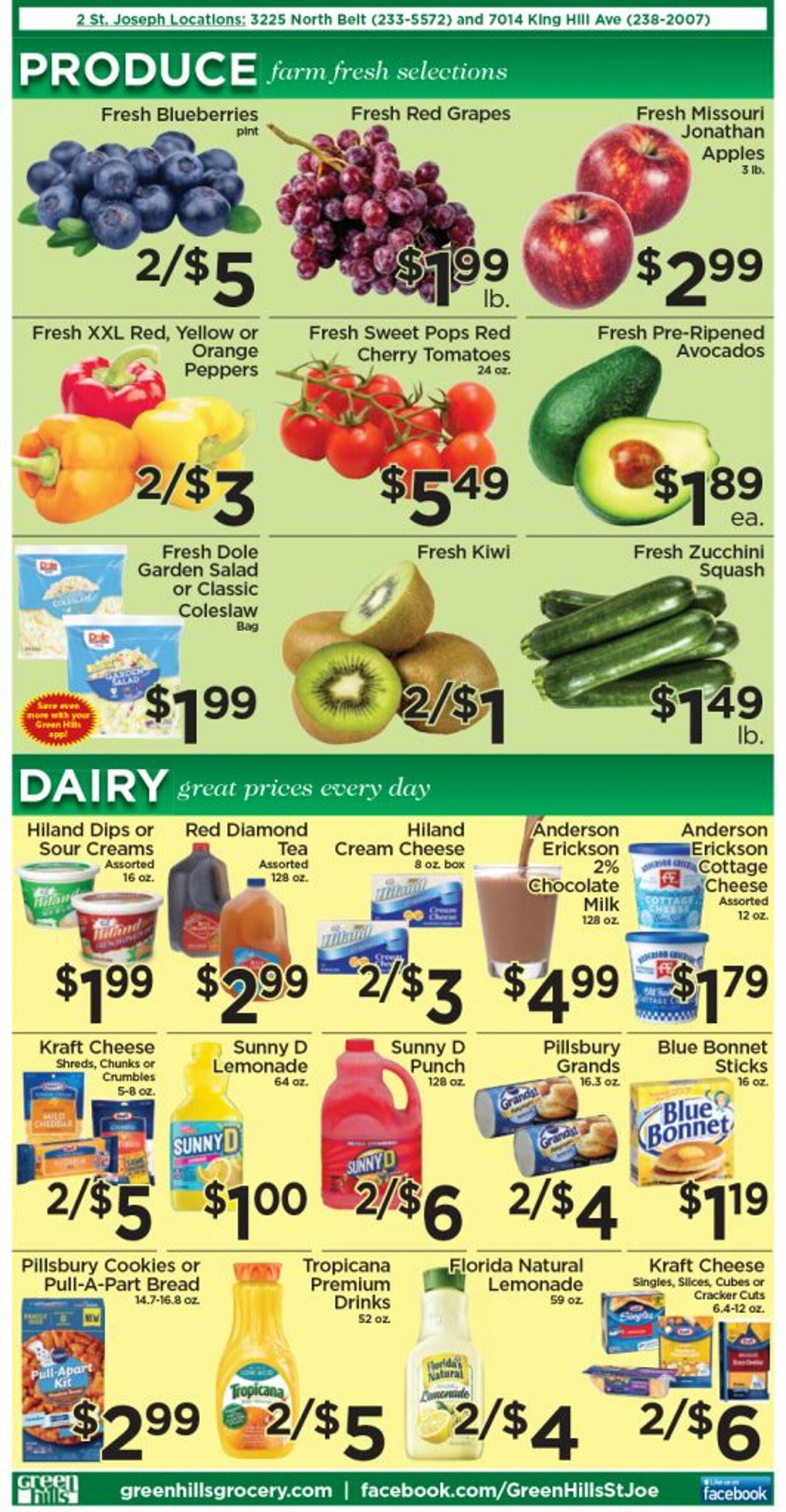 Catalogue Green Hills Grocery from 08/31/2022