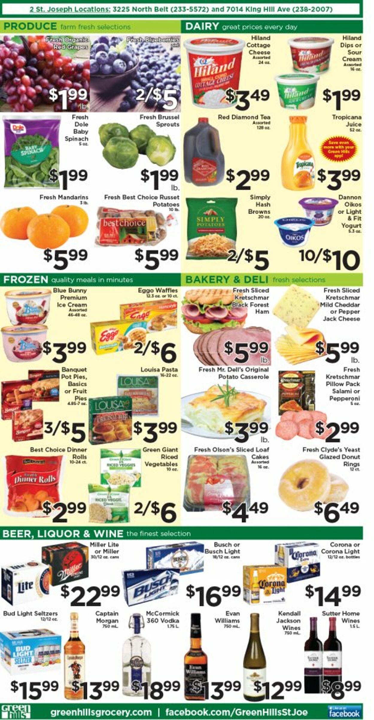 Catalogue Green Hills Grocery from 11/02/2022
