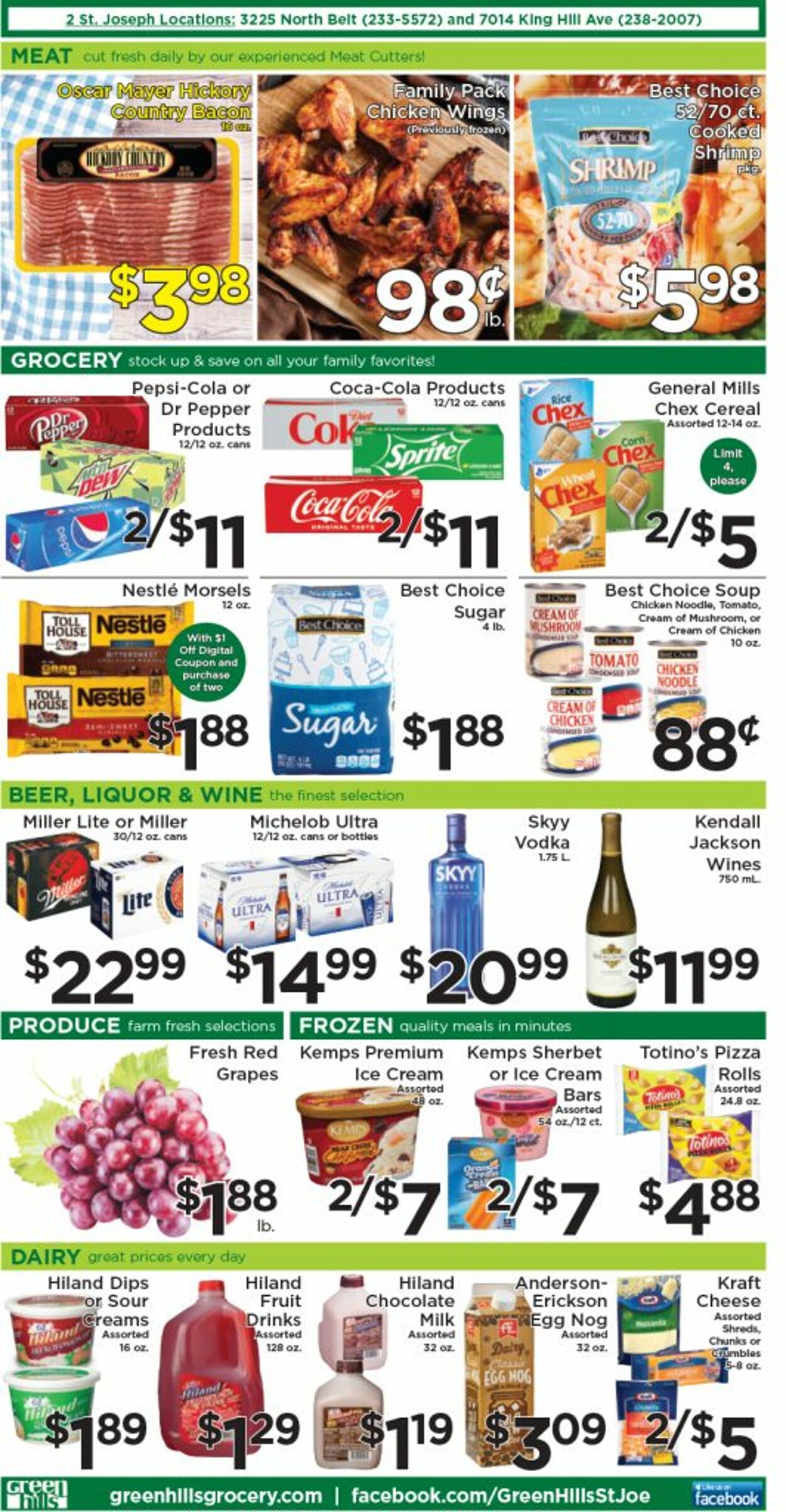 Catalogue Green Hills Grocery from 11/25/2022