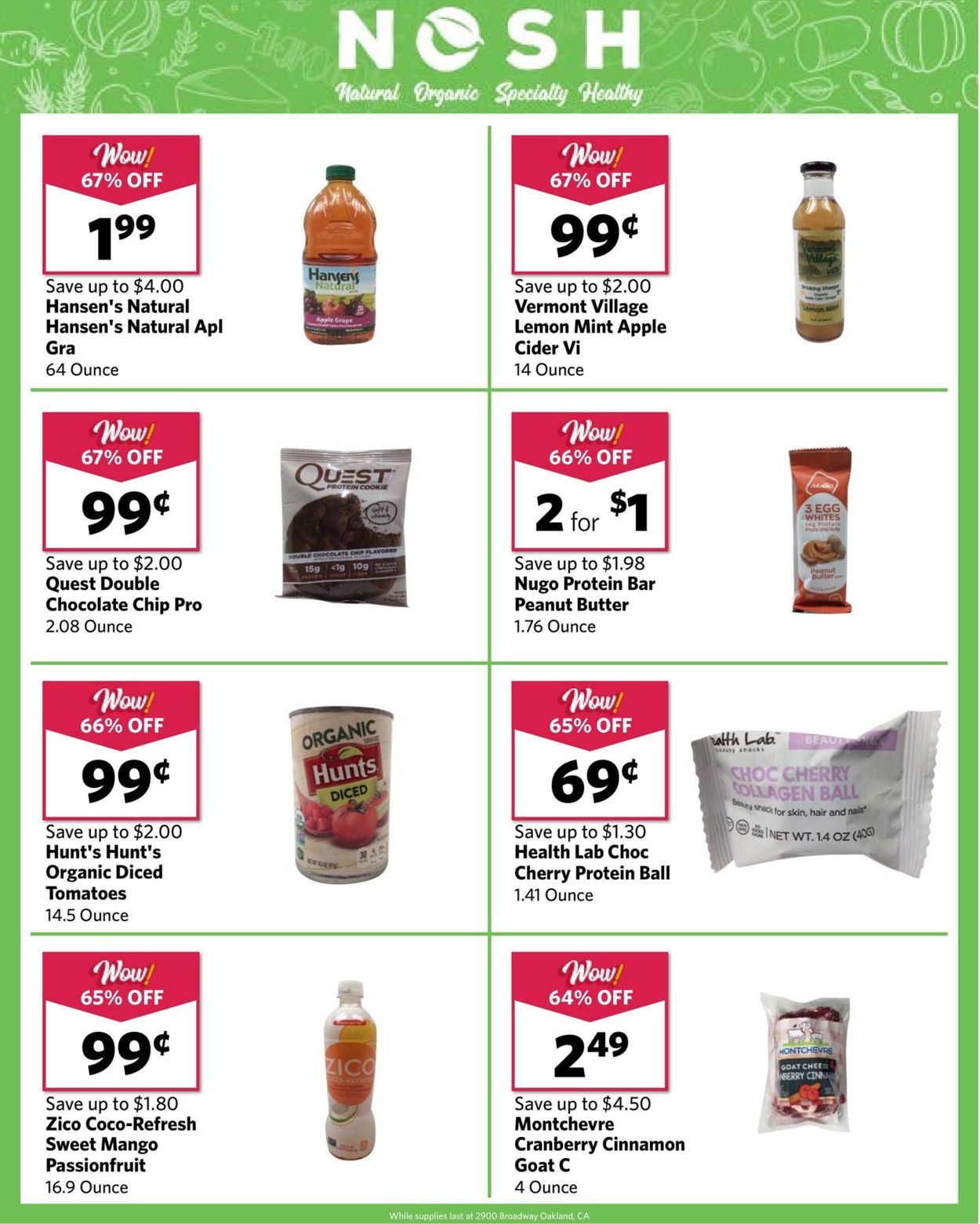 Catalogue Grocery Outlet from 04/24/2019