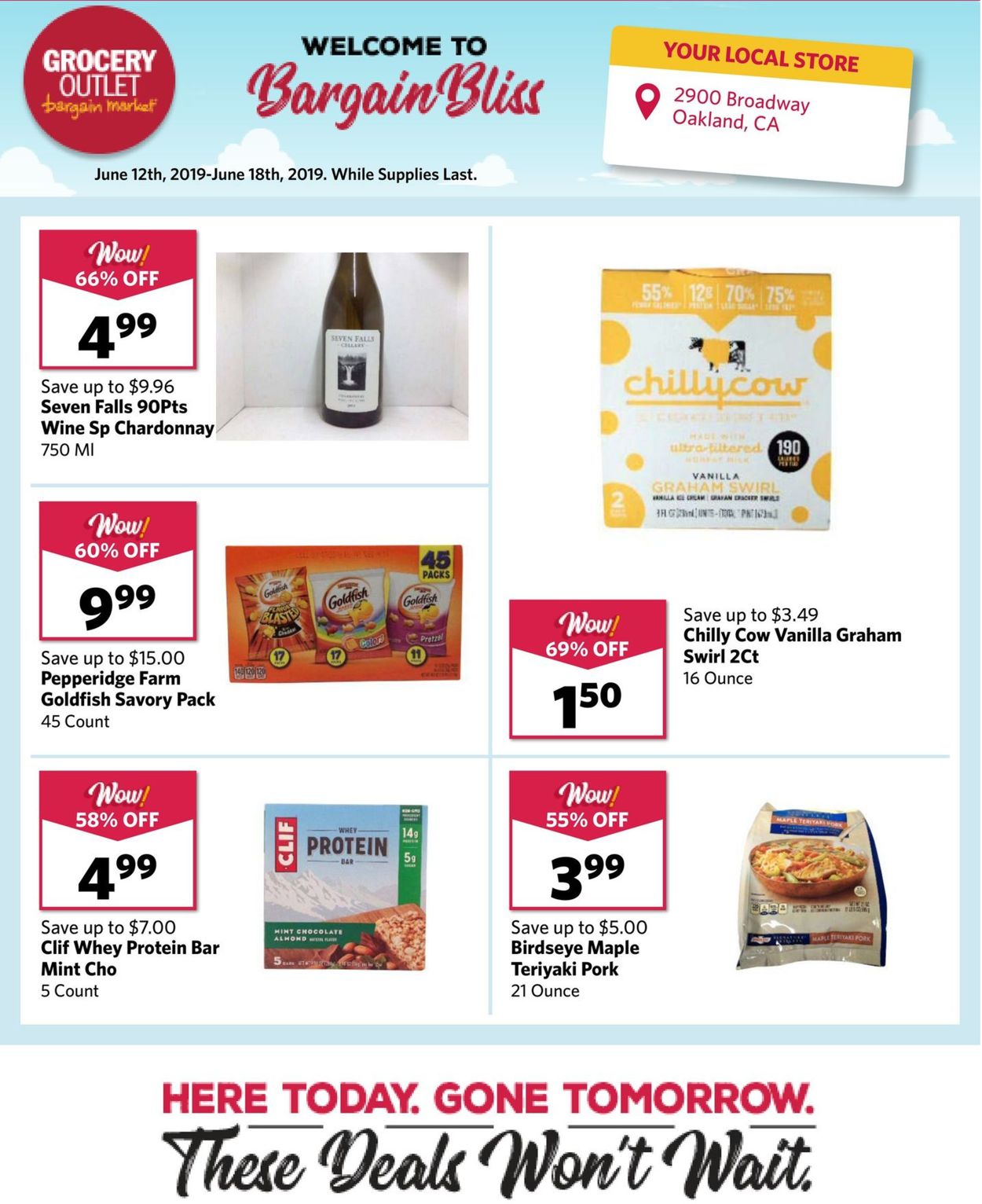 Catalogue Grocery Outlet from 06/12/2019