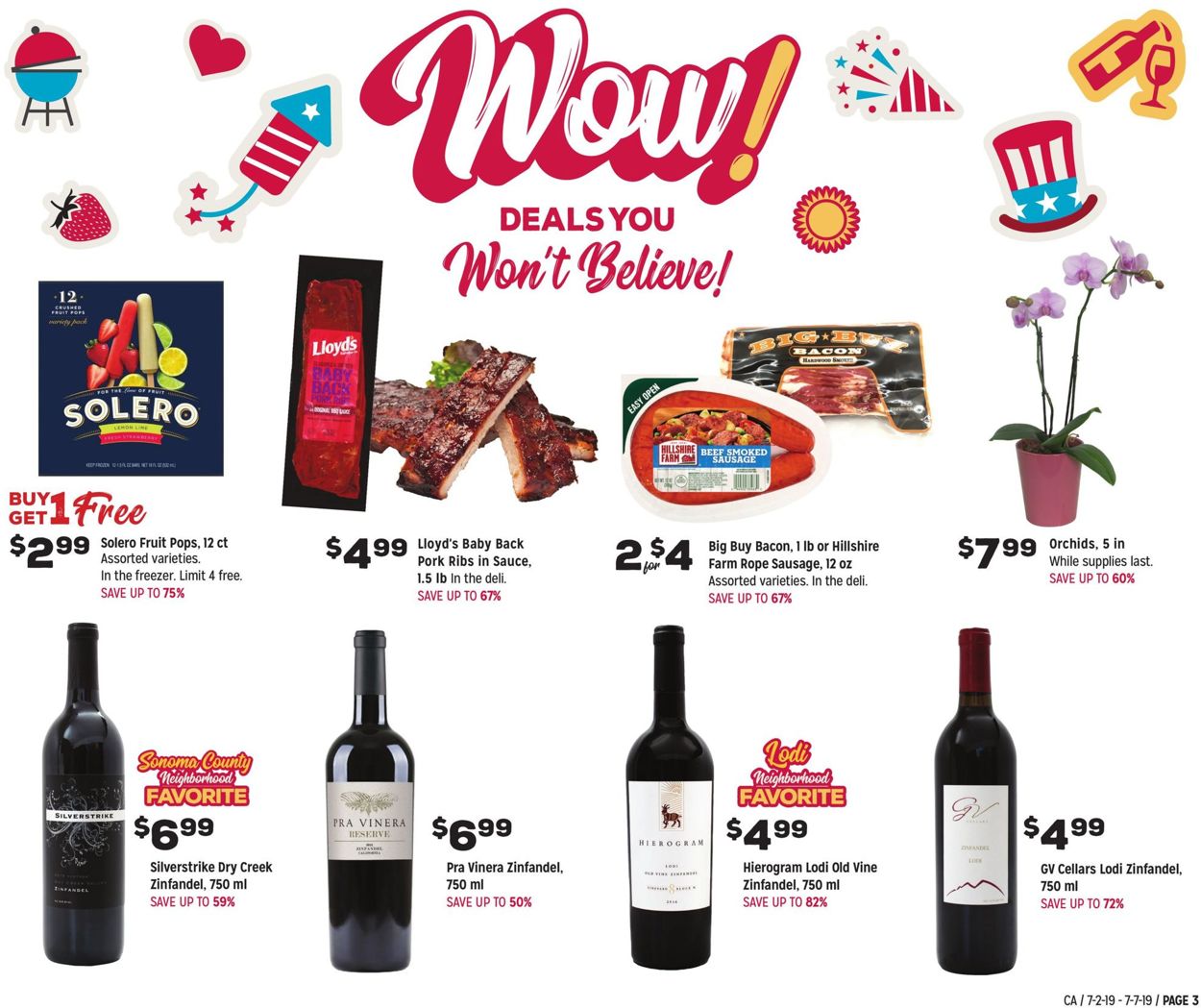 Catalogue Grocery Outlet from 07/02/2019