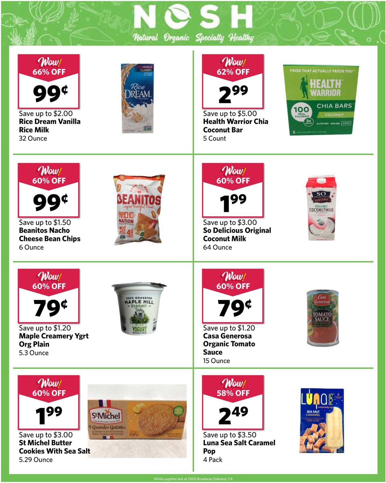 Catalogue Grocery Outlet from 07/03/2019
