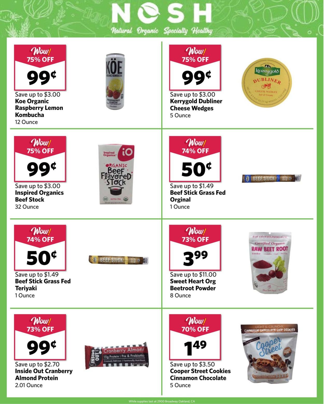 Catalogue Grocery Outlet from 07/10/2019
