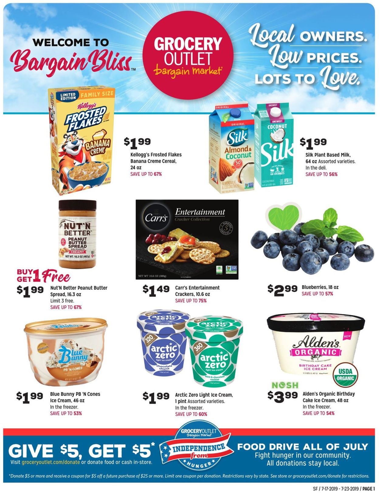 Catalogue Grocery Outlet from 07/17/2019