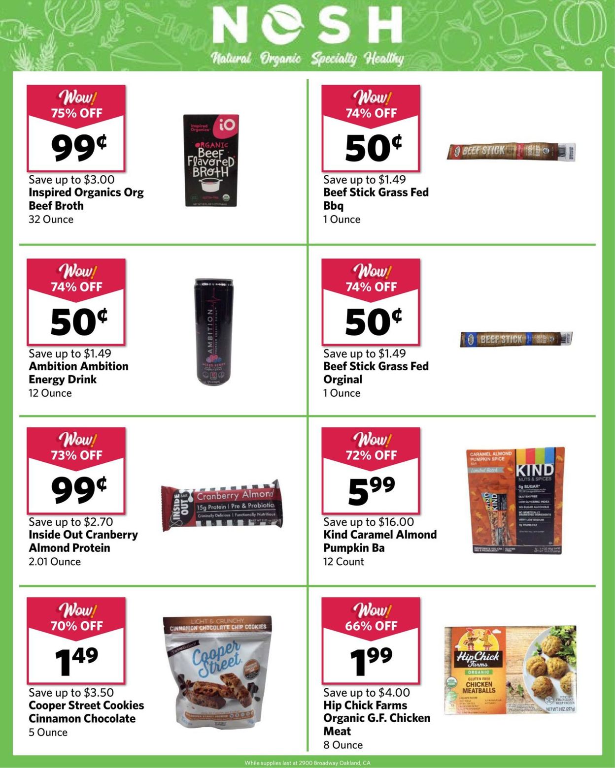 Catalogue Grocery Outlet from 07/17/2019