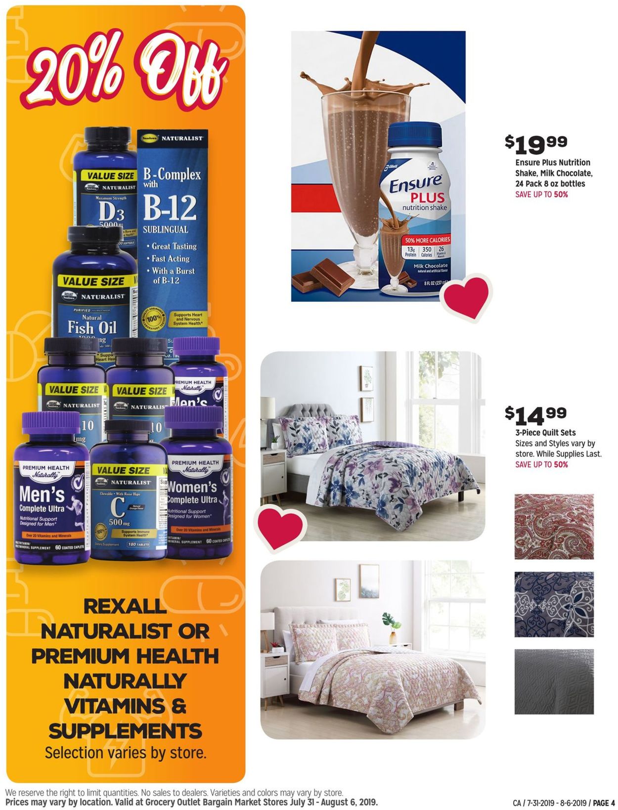 Grocery Outlet Current weekly ad 07/31 - 08/06/2019 [4 ...