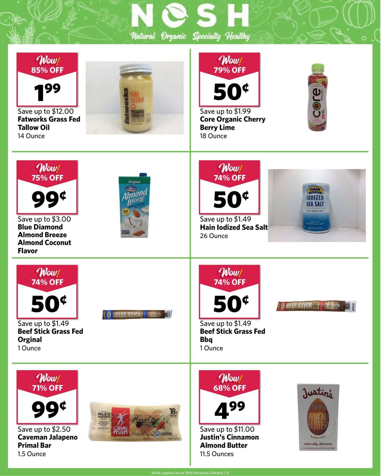 Catalogue Grocery Outlet from 08/07/2019