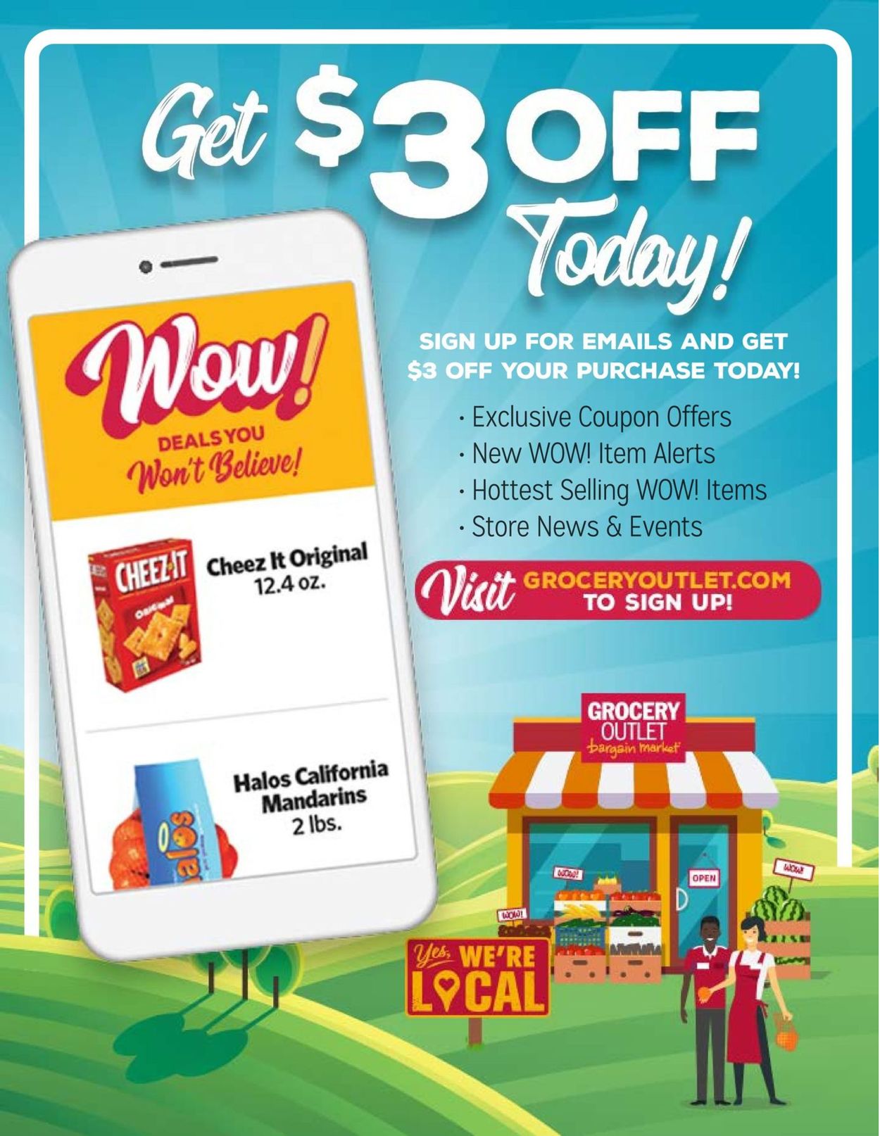 Catalogue Grocery Outlet from 08/28/2019