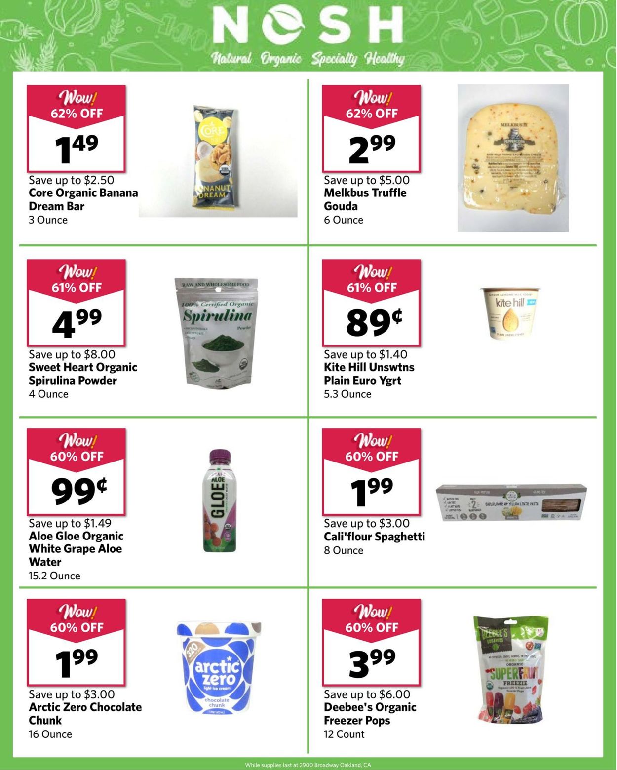 Catalogue Grocery Outlet from 09/04/2019