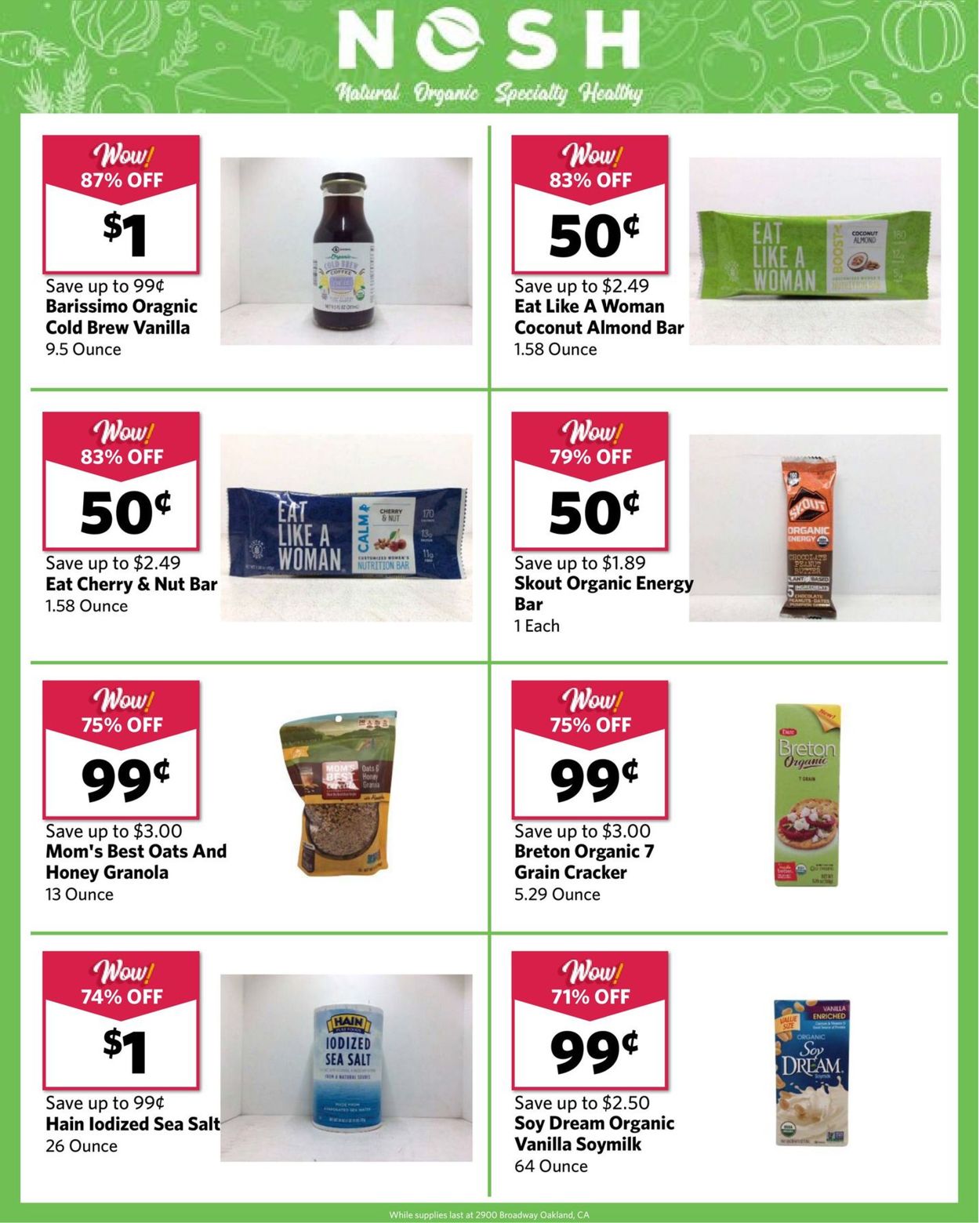 Catalogue Grocery Outlet from 09/11/2019