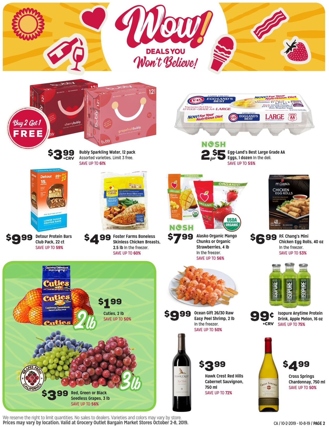 Grocery Outlet Current weekly ad 10/02 - 10/08/2019 [2 ...