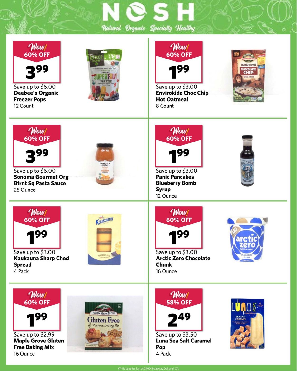 Catalogue Grocery Outlet from 10/16/2019