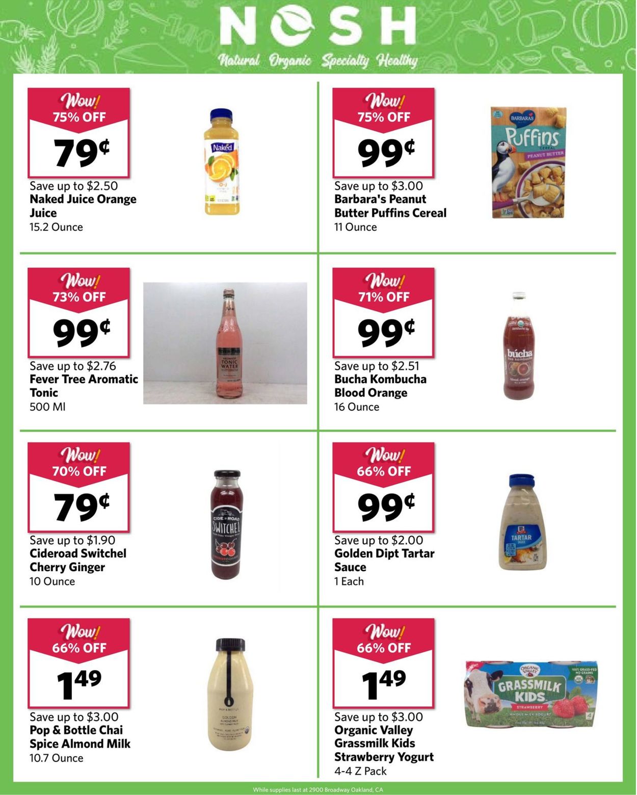 Catalogue Grocery Outlet from 10/23/2019