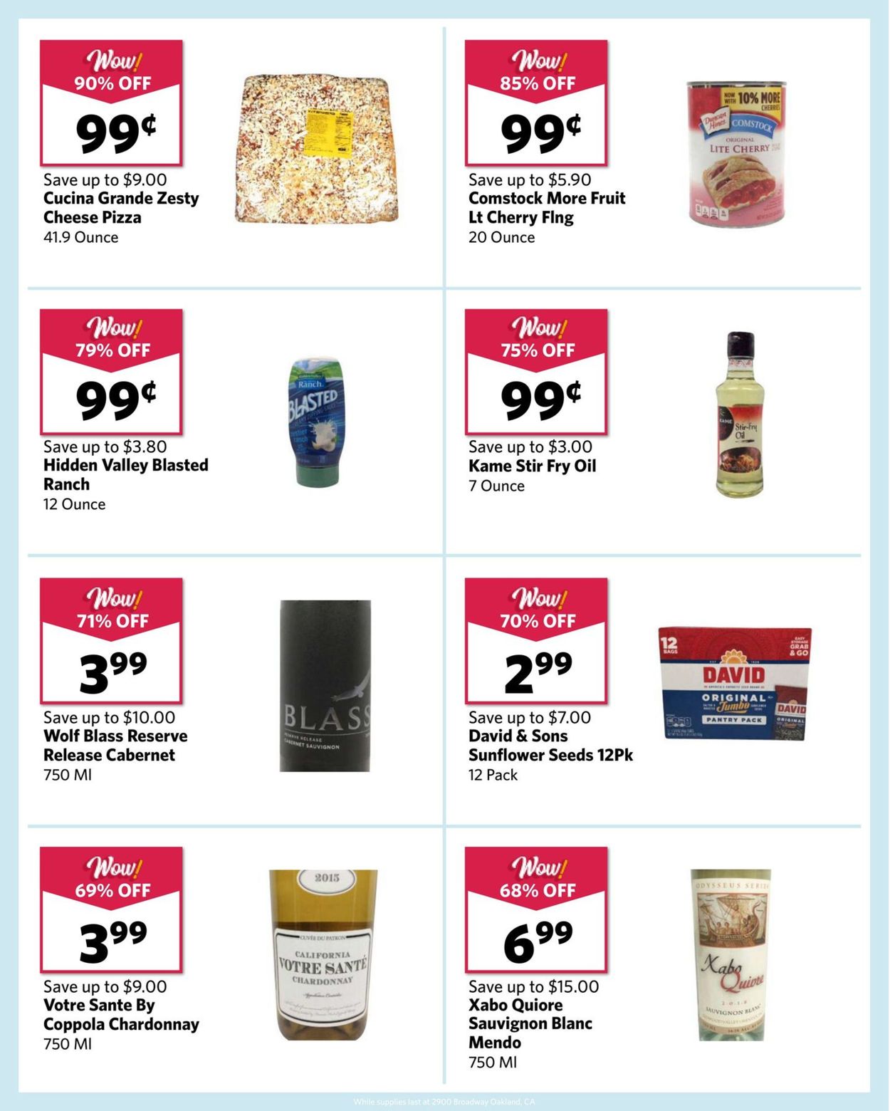 Catalogue Grocery Outlet - Holiday Ad 2019 from 11/27/2019