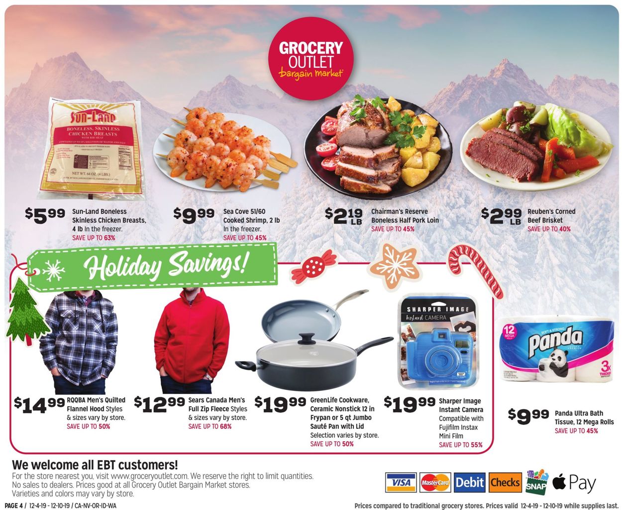 Catalogue Grocery Outlet from 12/04/2019