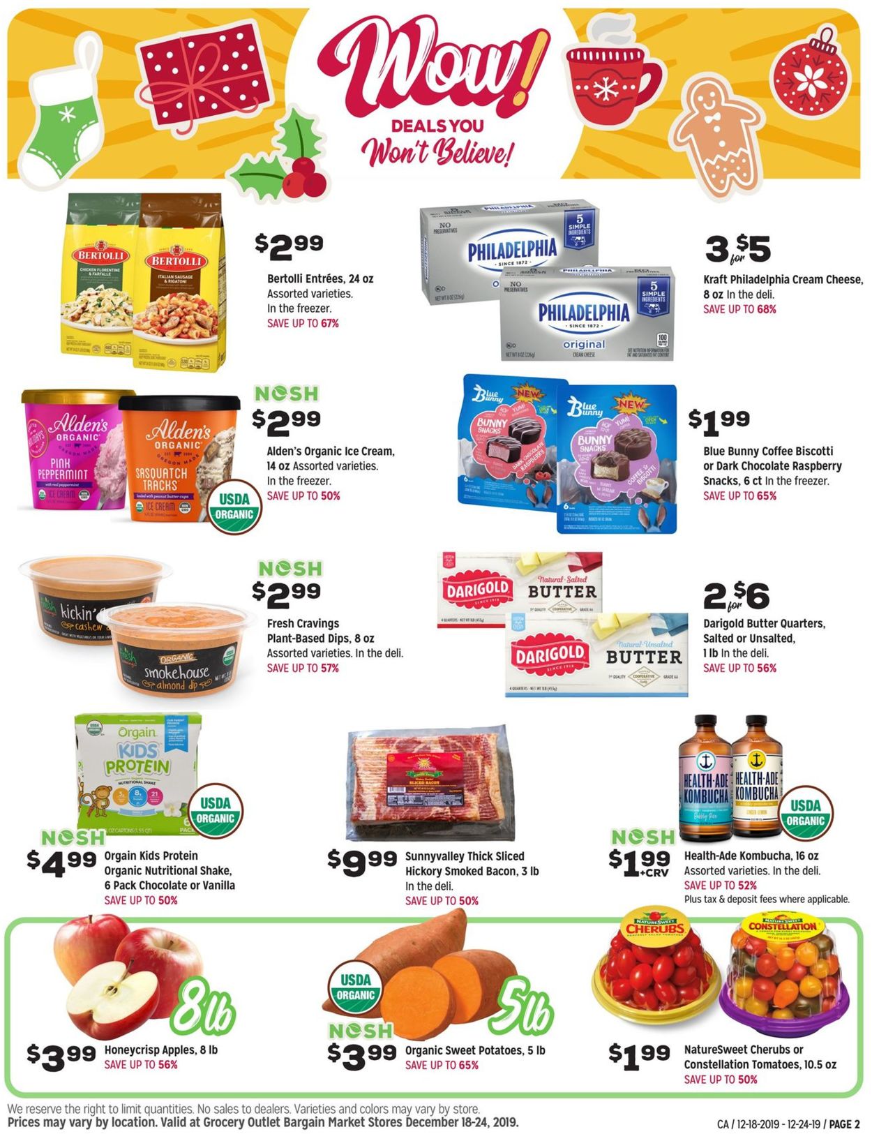 Catalogue Grocery Outlet - Holiday Ad 2019 from 12/18/2019