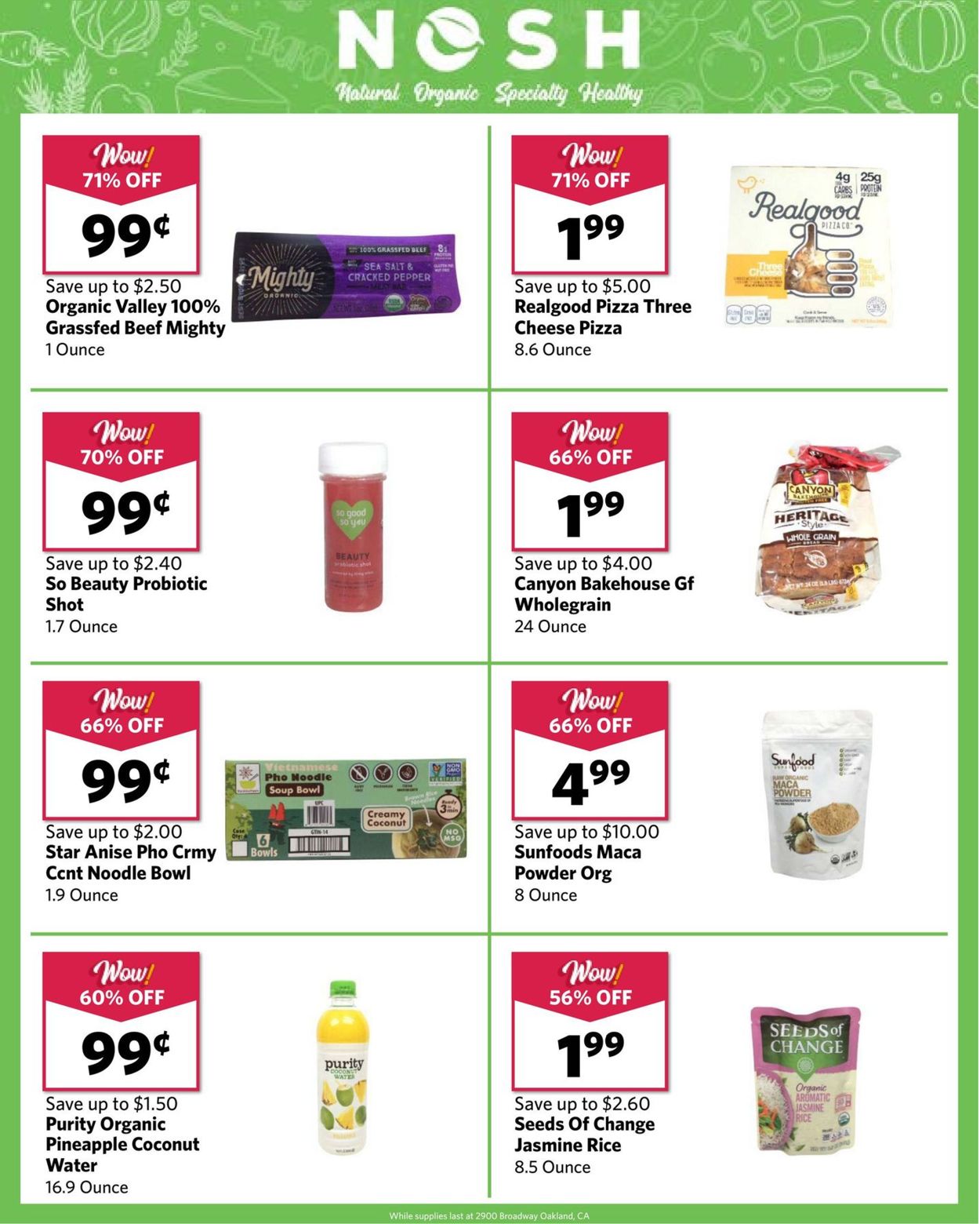 Catalogue Grocery Outlet from 01/08/2020