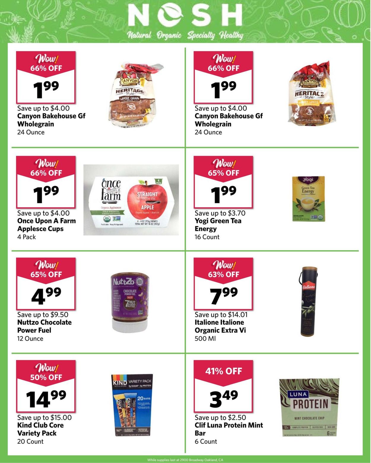Catalogue Grocery Outlet from 01/15/2020