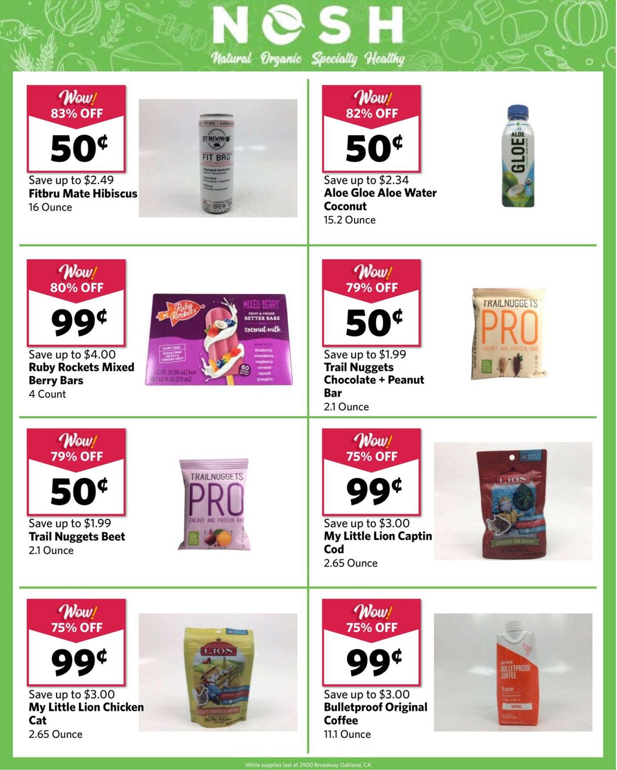 Catalogue Grocery Outlet from 01/22/2020