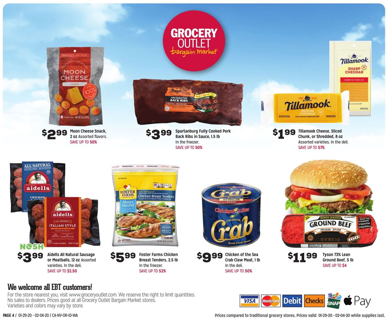 Catalogue Grocery Outlet from 01/29/2020