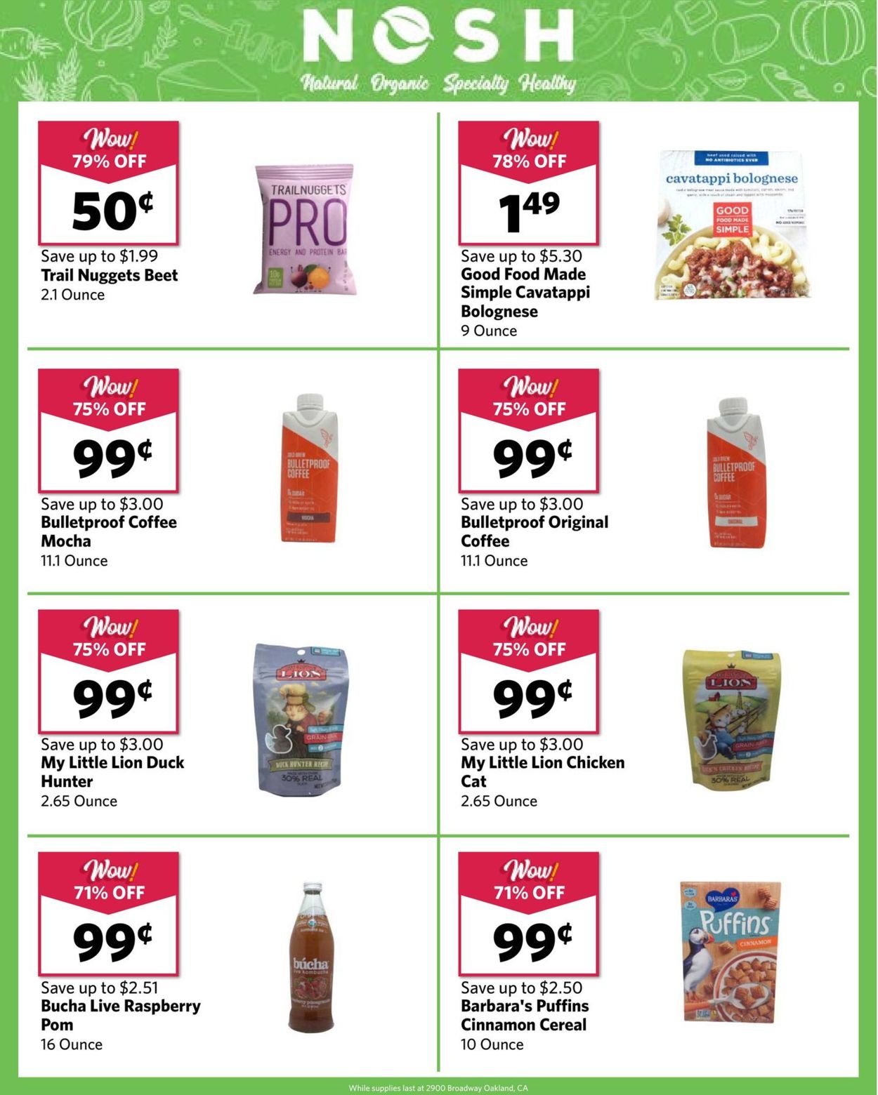 Catalogue Grocery Outlet from 02/05/2020