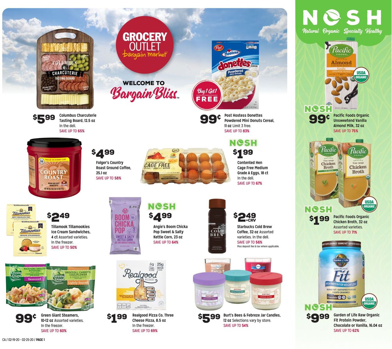 Catalogue Grocery Outlet from 02/19/2020