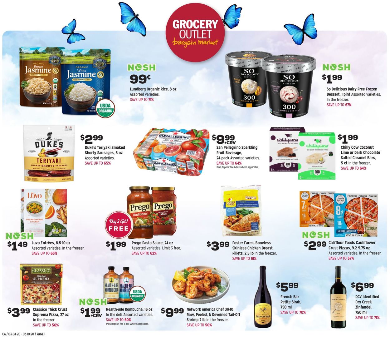 Catalogue Grocery Outlet from 03/04/2020