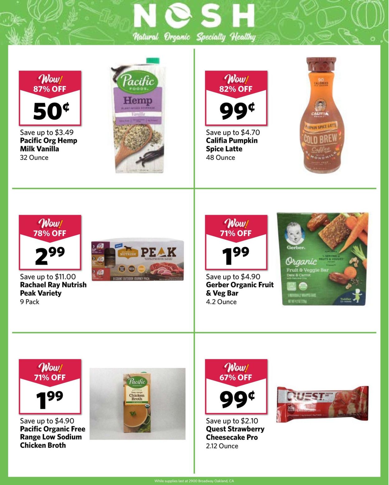 Catalogue Grocery Outlet from 03/04/2020