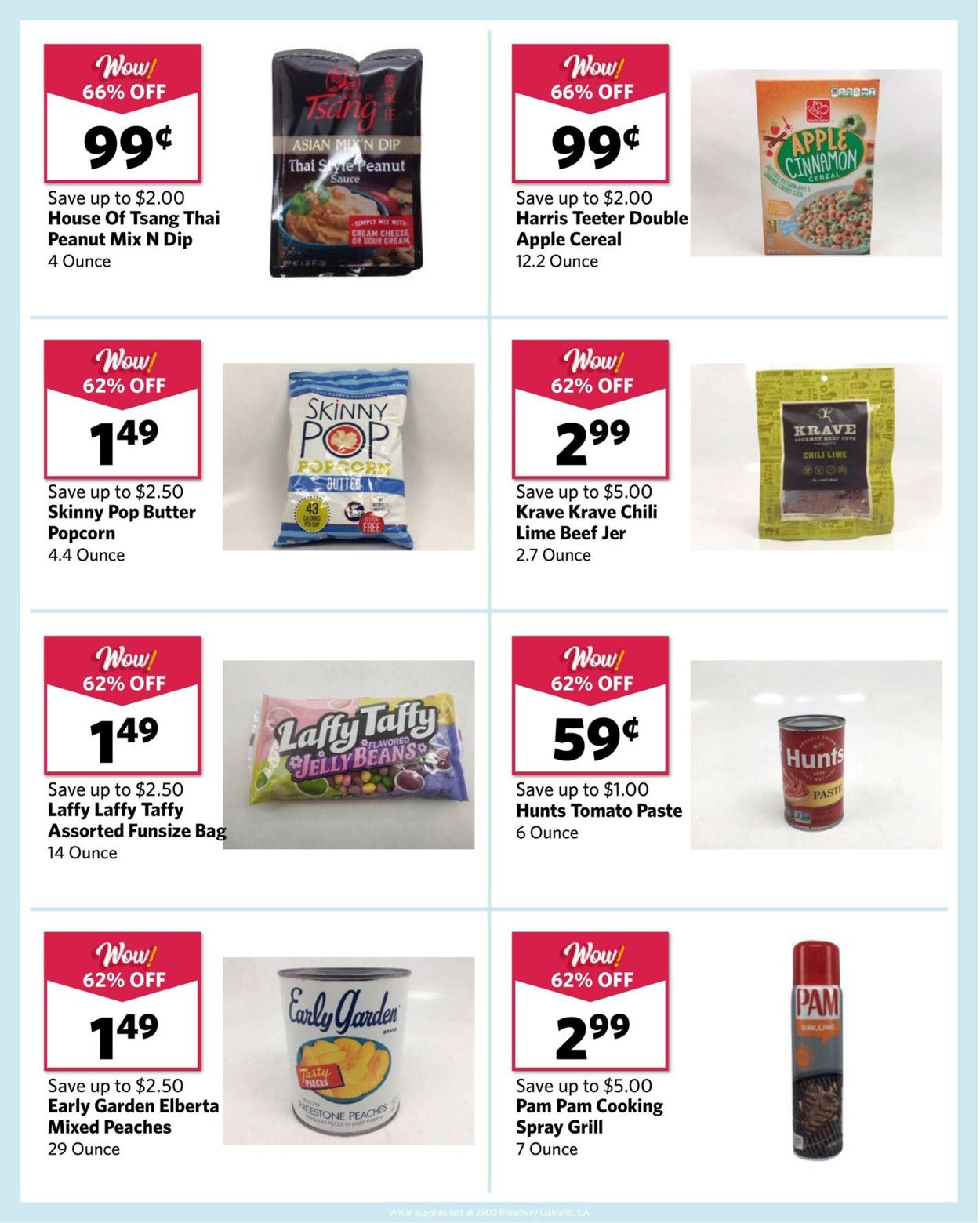 Catalogue Grocery Outlet from 03/11/2020