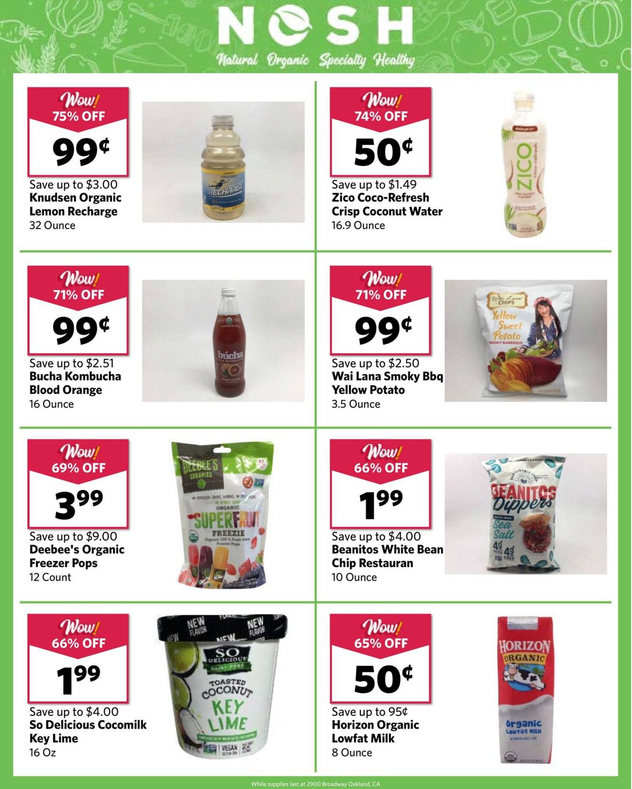 Catalogue Grocery Outlet from 04/29/2020