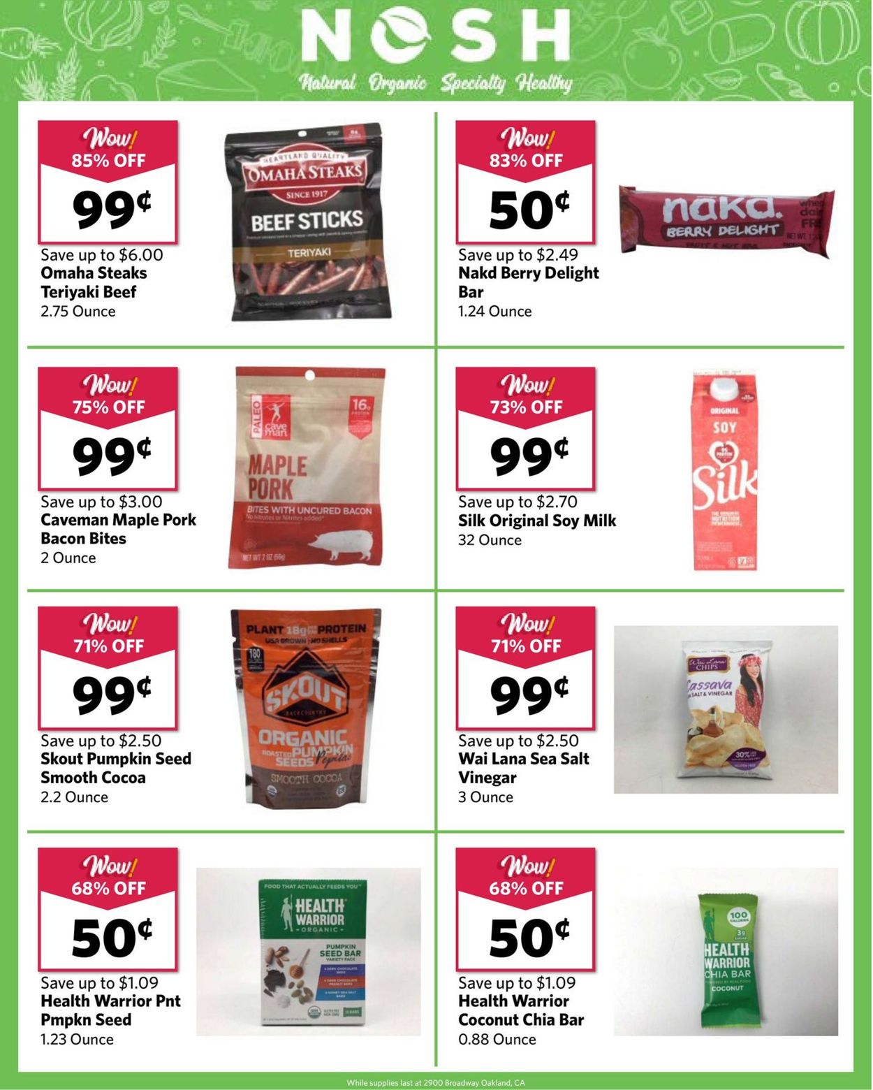 Catalogue Grocery Outlet from 05/27/2020