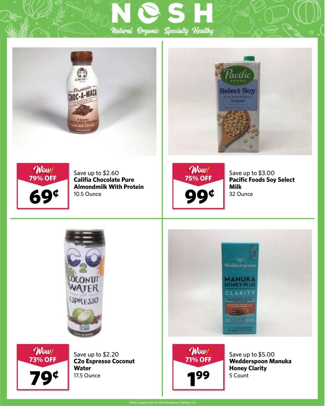 Catalogue Grocery Outlet from 07/22/2020