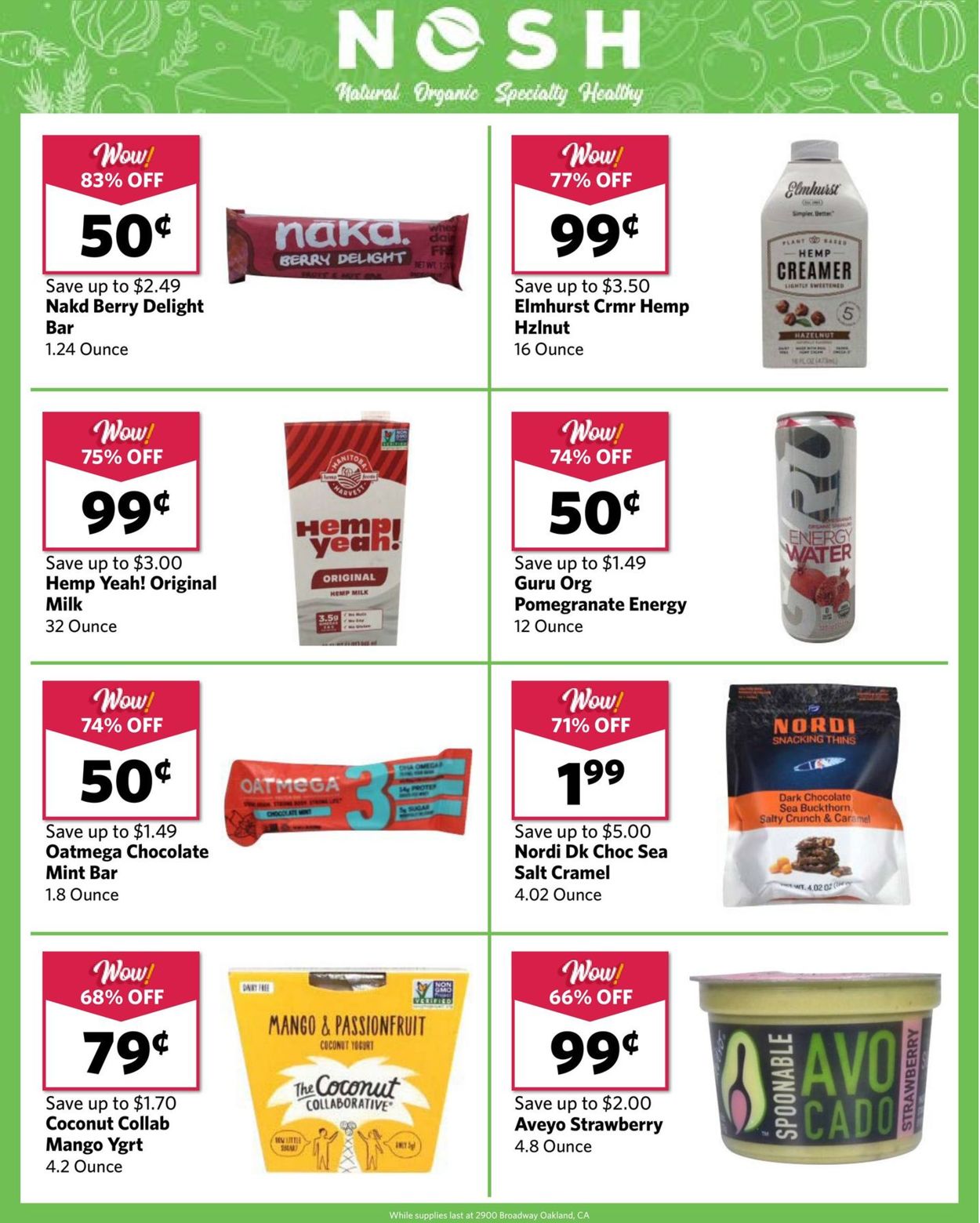 Catalogue Grocery Outlet from 09/16/2020
