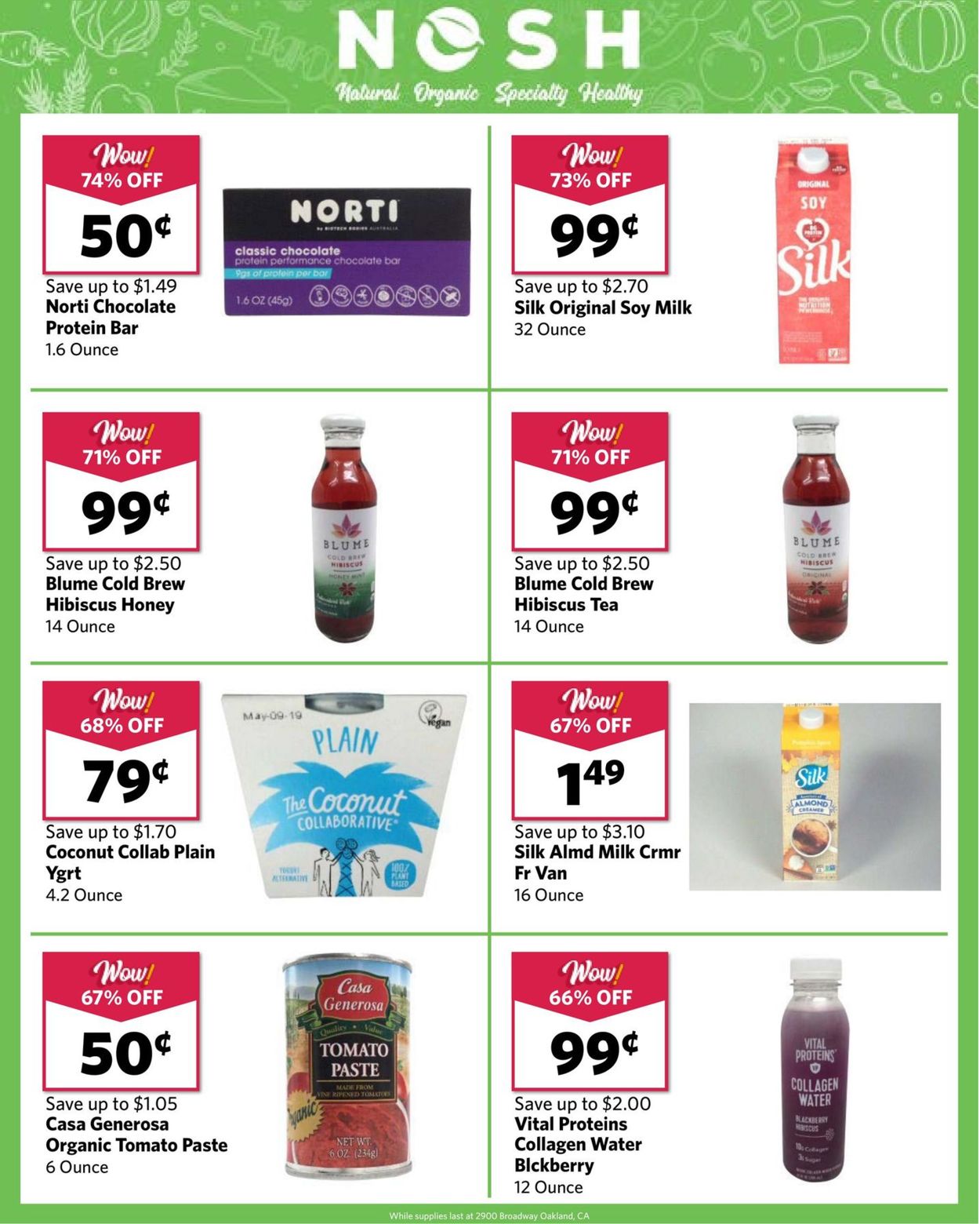 Catalogue Grocery Outlet from 09/23/2020