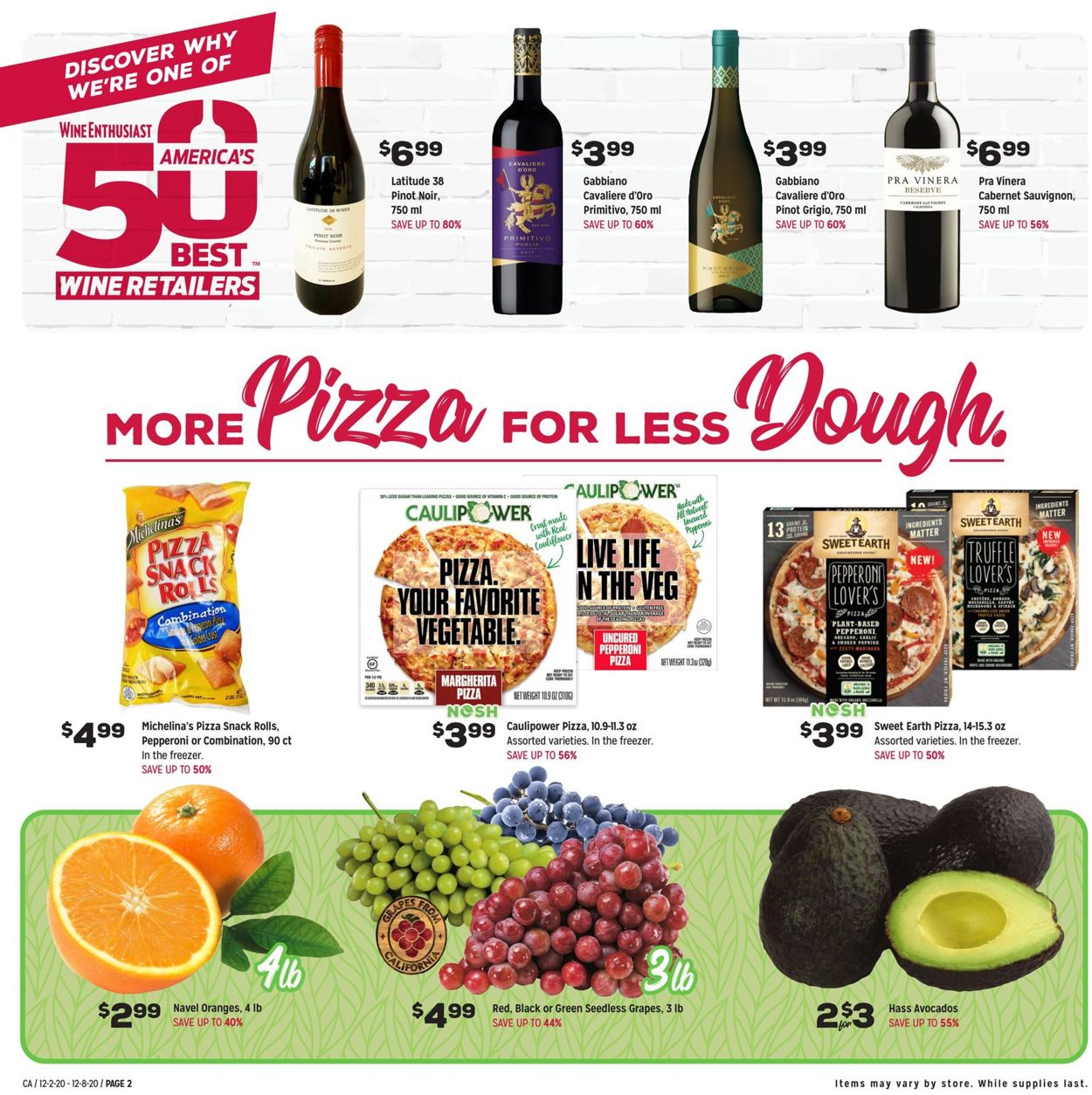 Catalogue Grocery Outlet from 12/02/2020