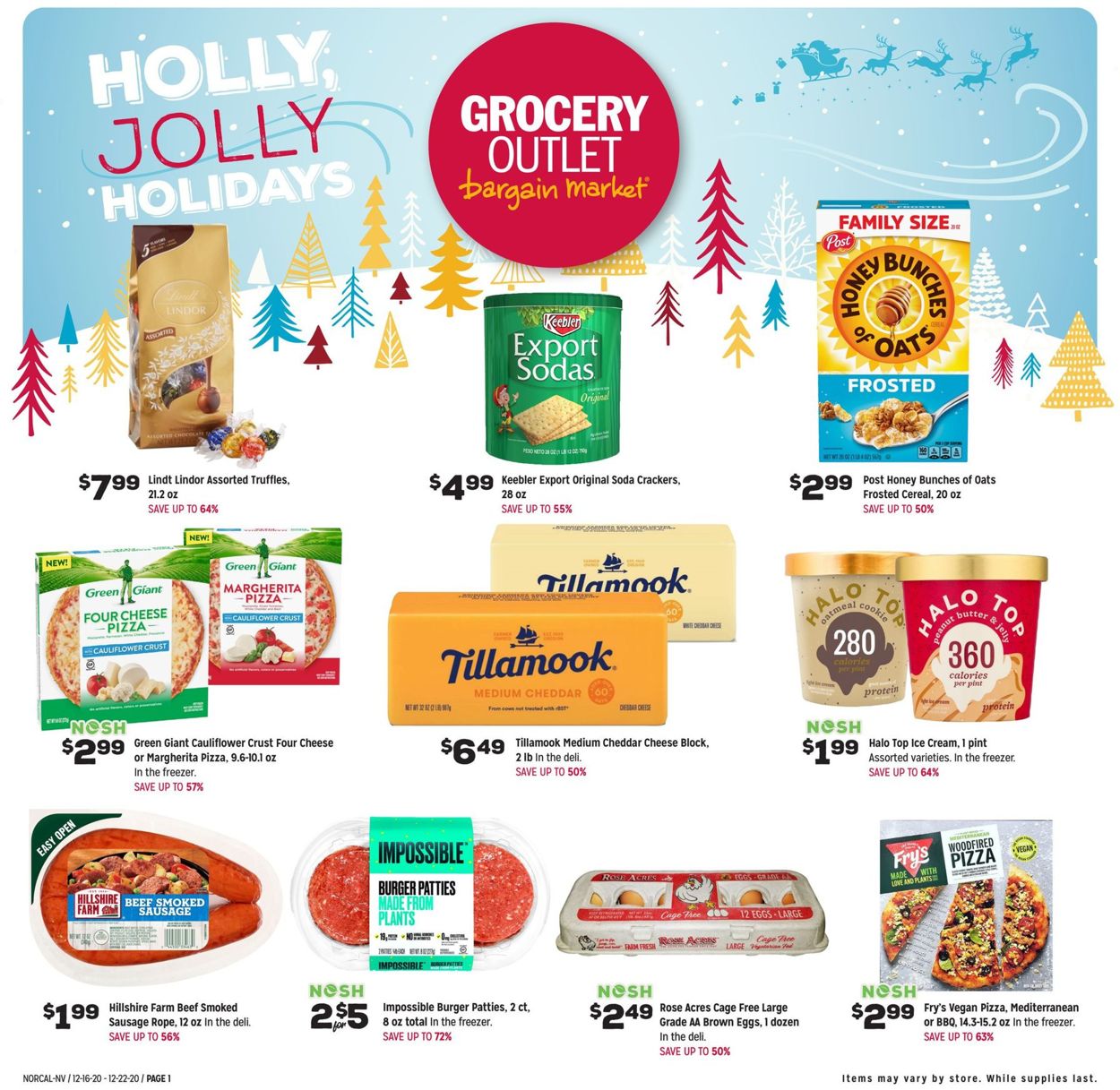Catalogue Grocery Outlet from 12/16/2020