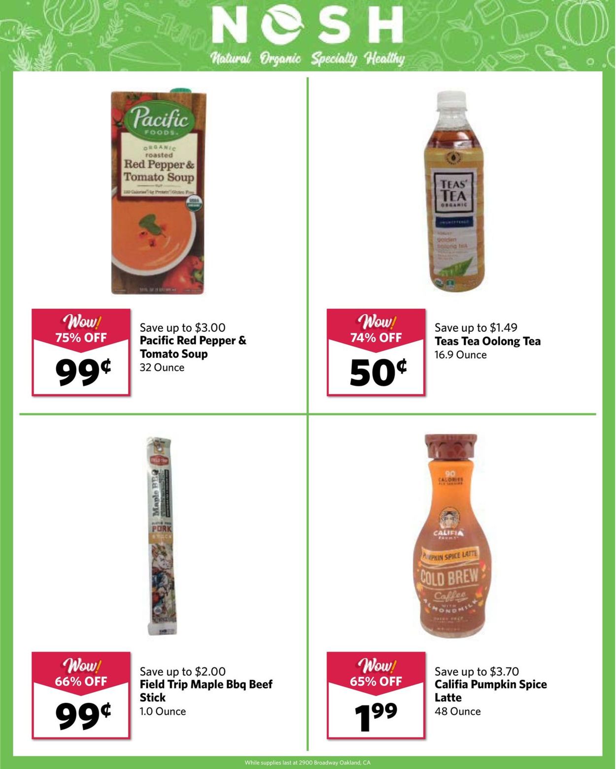 Catalogue Grocery Outlet from 01/20/2021